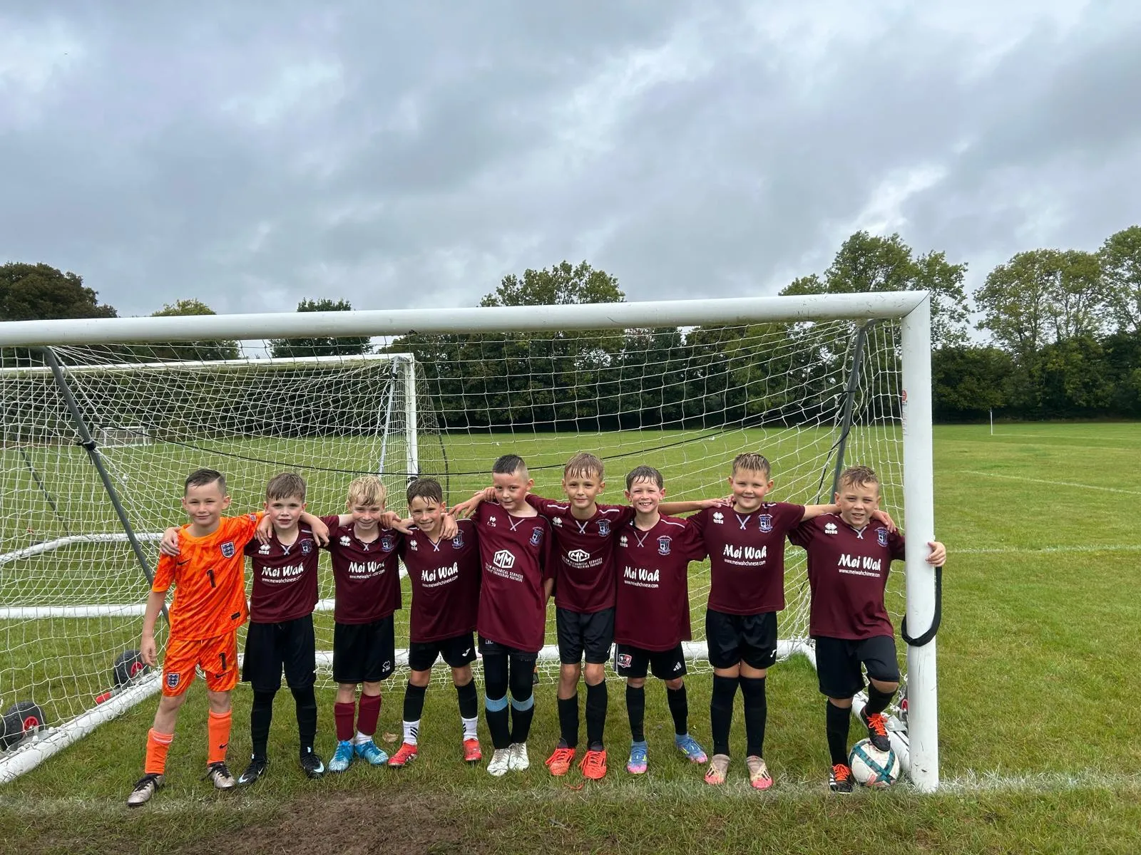 U10s squad photo
