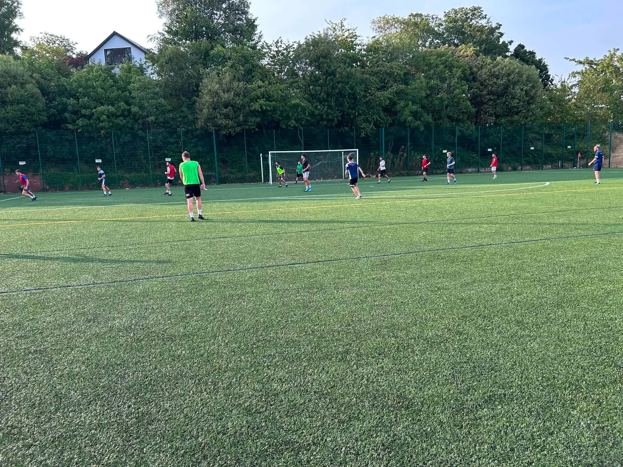 Men's squad training in July 2026