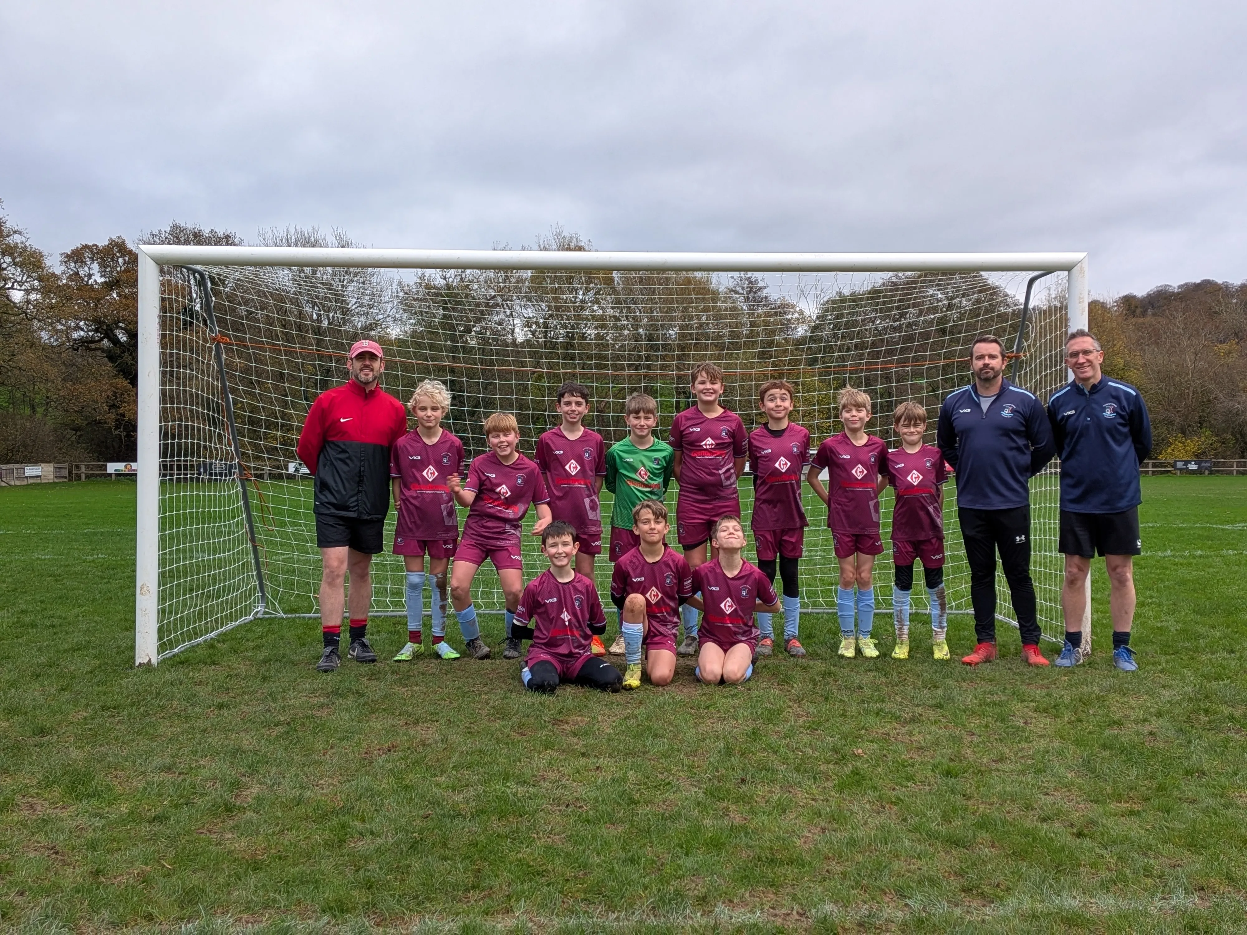 U12s squad photo