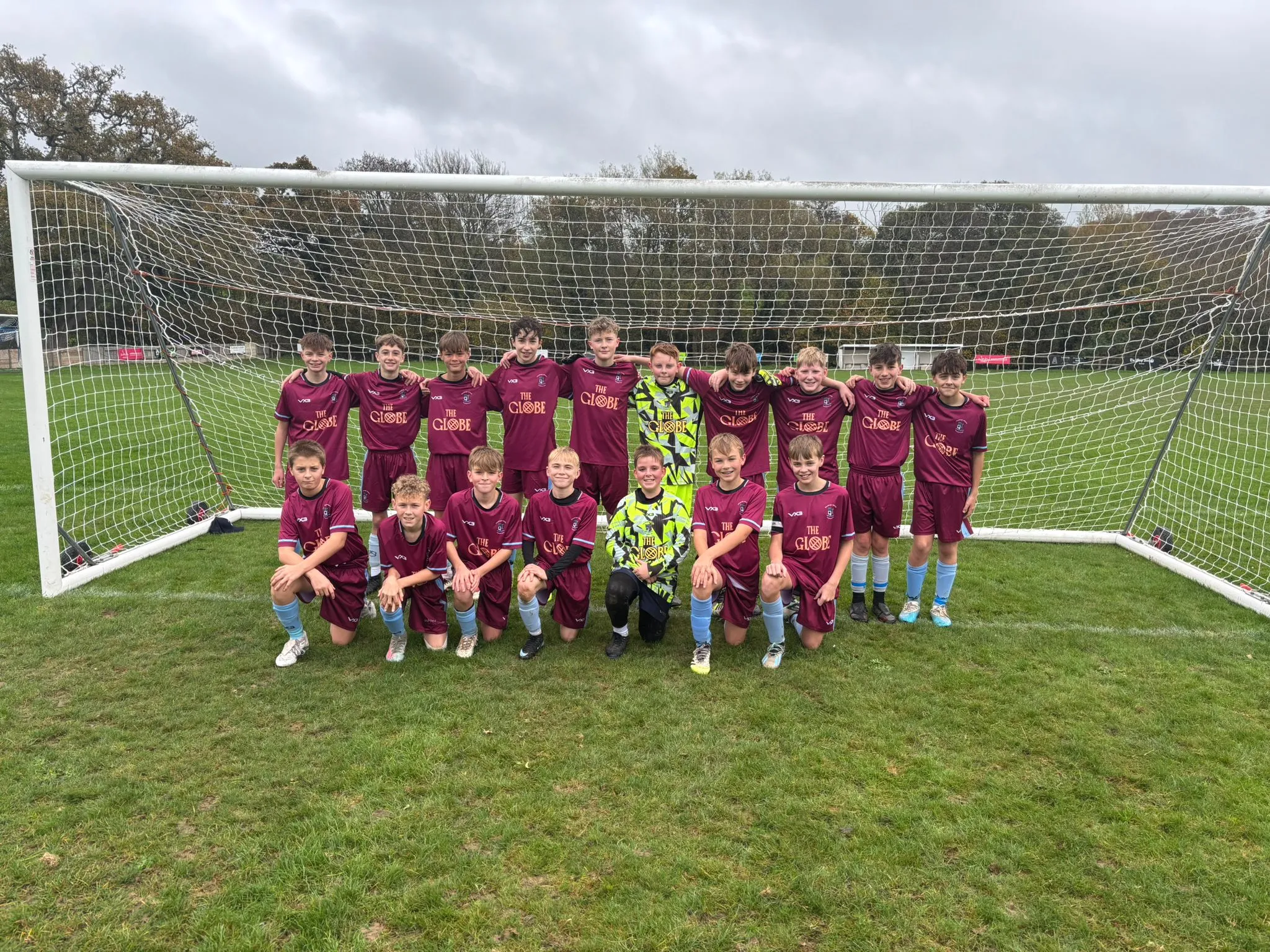 U14s squad photo